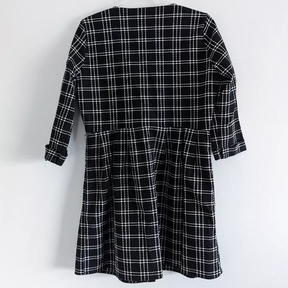 ZARA TRF Collection tweed button mini dress - Picture 3 of 5